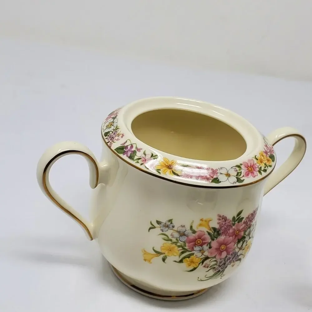 LENOX Creamer and Covered Sugar Bowl set The Constitution Cream and Sugar Excel